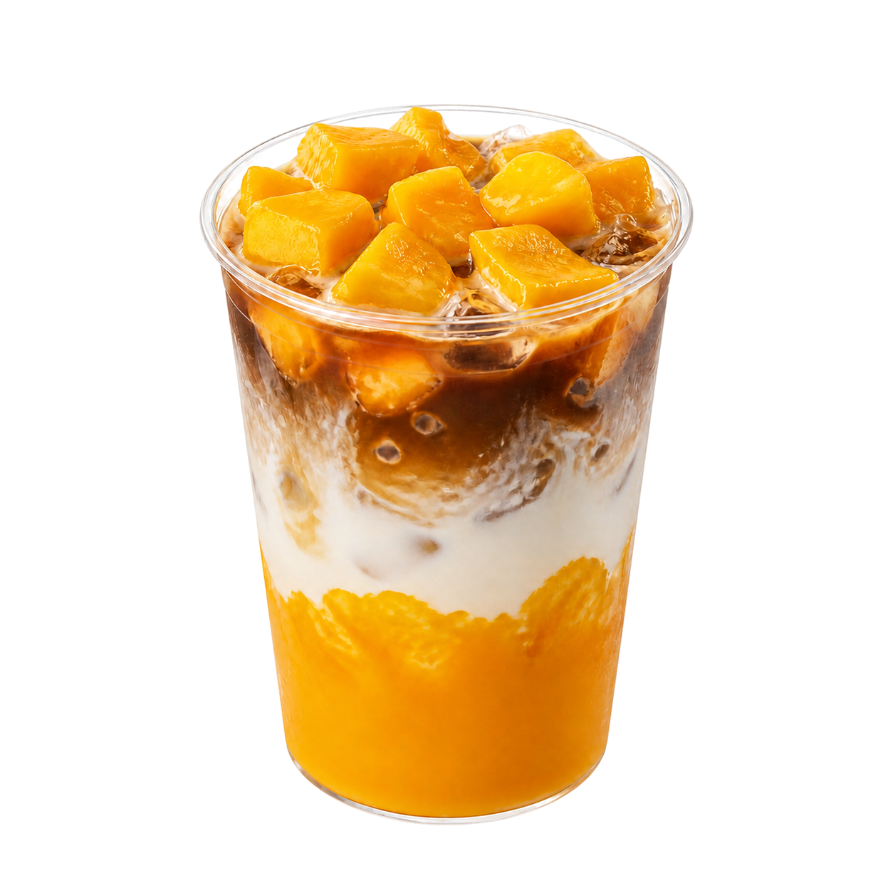 Mango Iced Latte